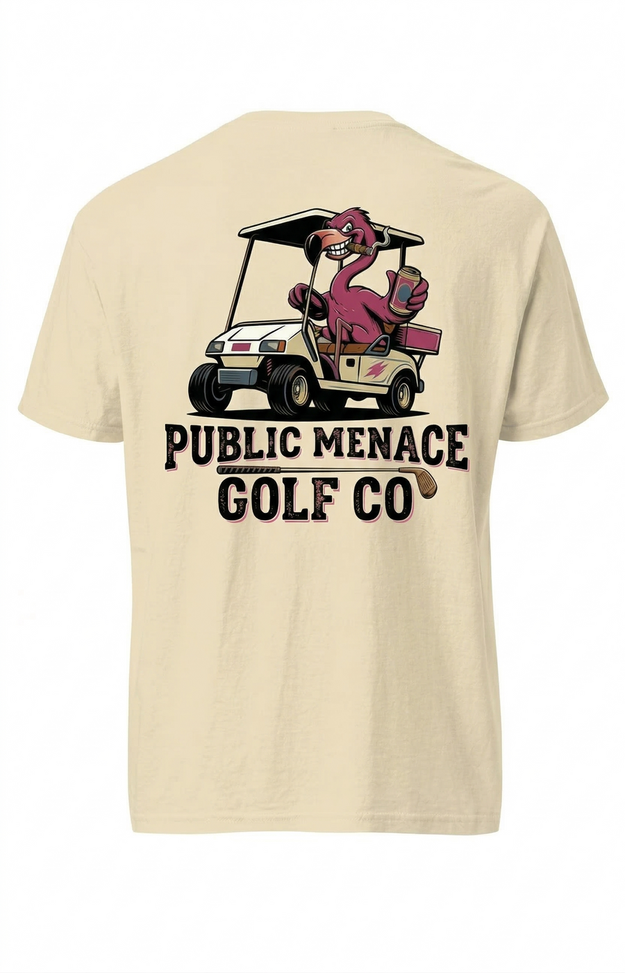 Public Menace Golf Cart Shirt