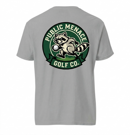 Public Menace Golf Racoon Shirt