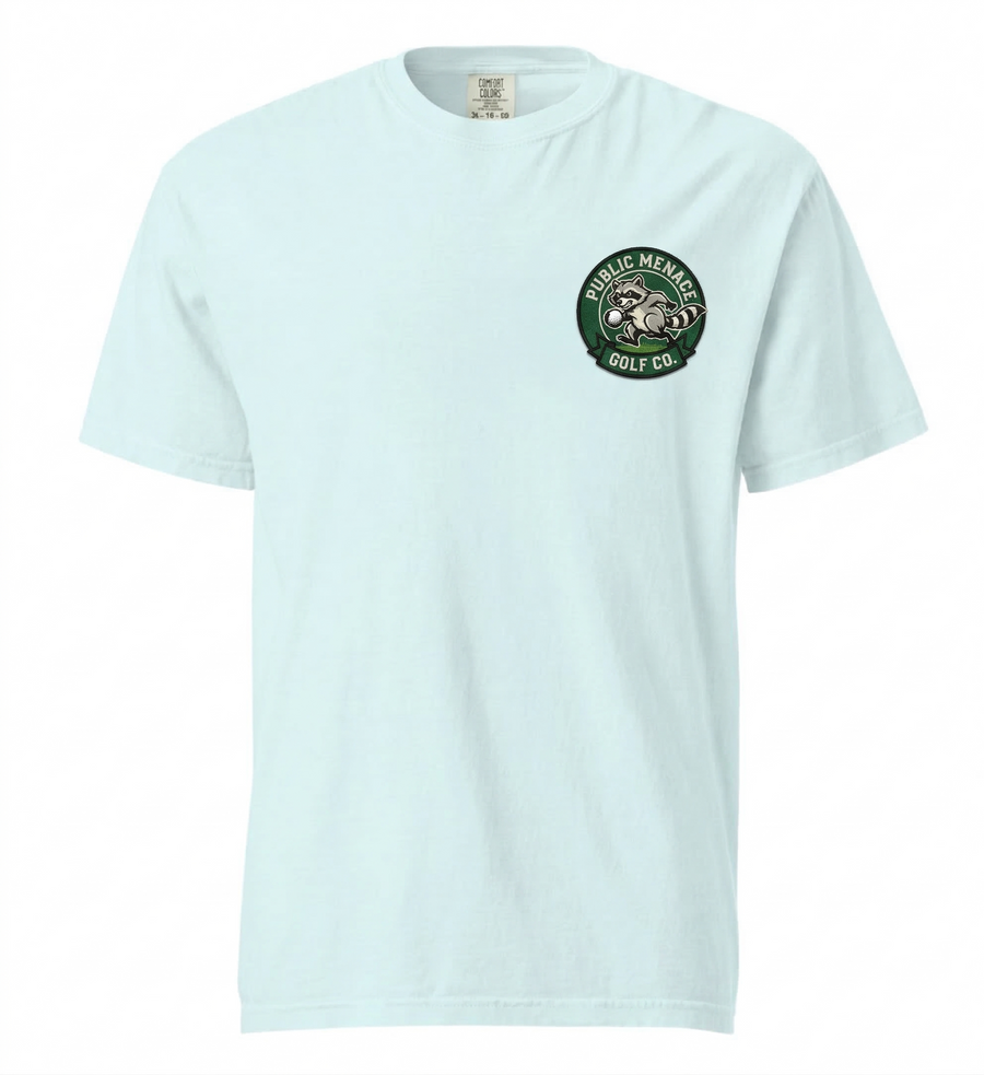 Public Menace Golf Racoon Shirt