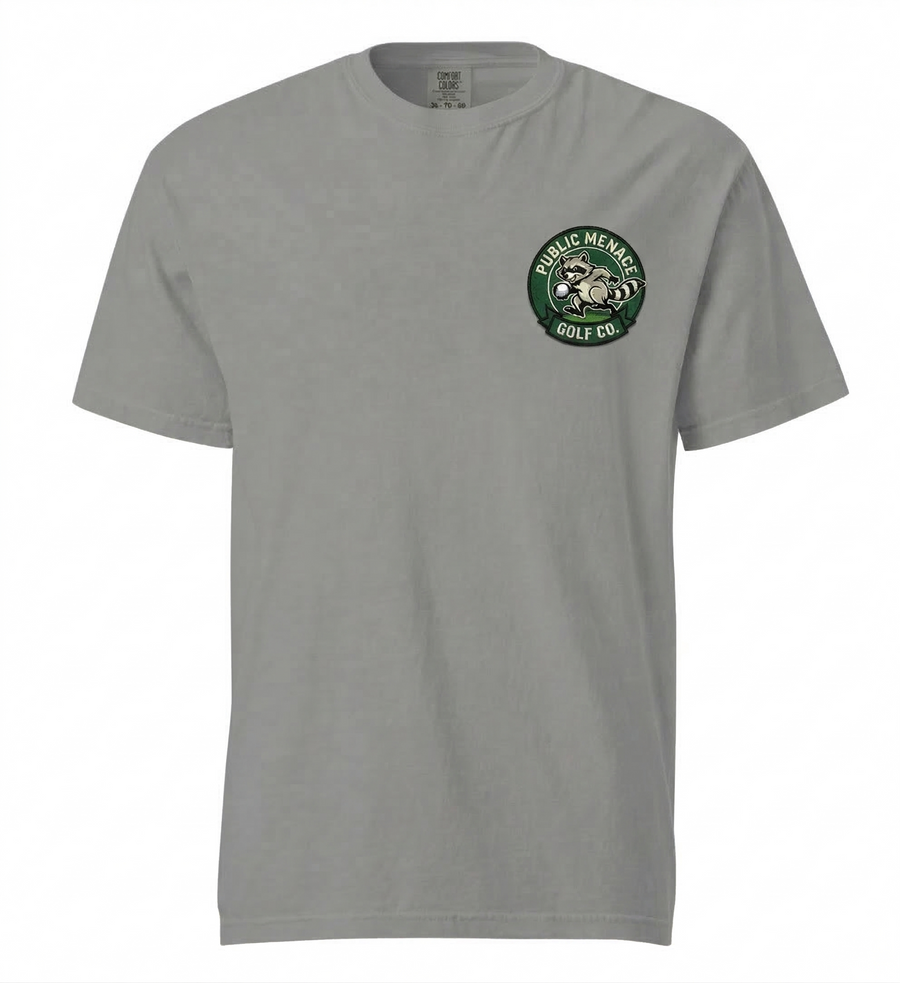 Public Menace Golf Racoon Shirt